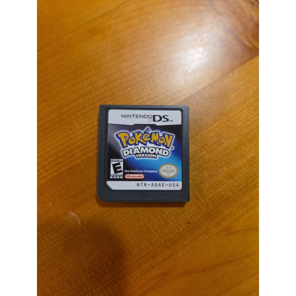 AUTHENTIC Pokemon Diamond Version Game 4 Nintendo DS 3DS XL System Console TESTD